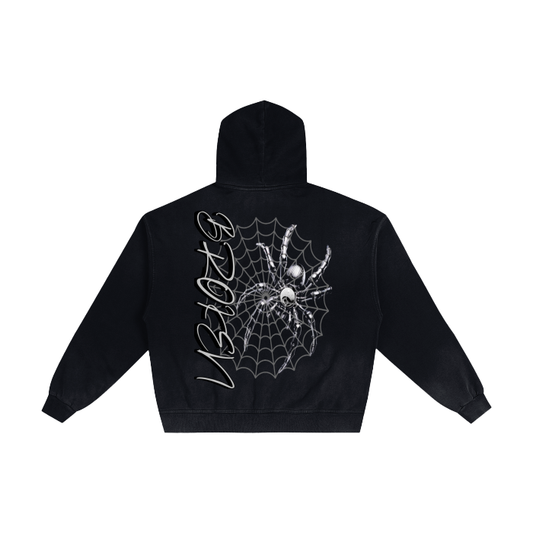 Sunfade Zip Hoodie "Broken"