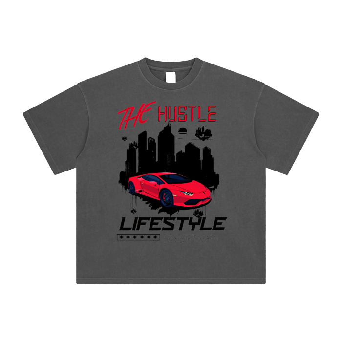 Vintage Tee "The Hustle Lifestyle"