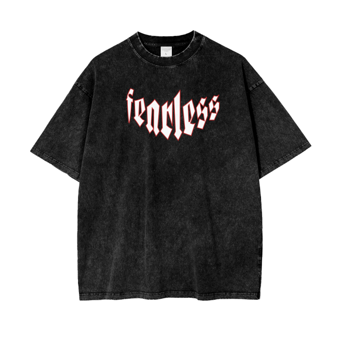 Oversized Tee "Fearless"