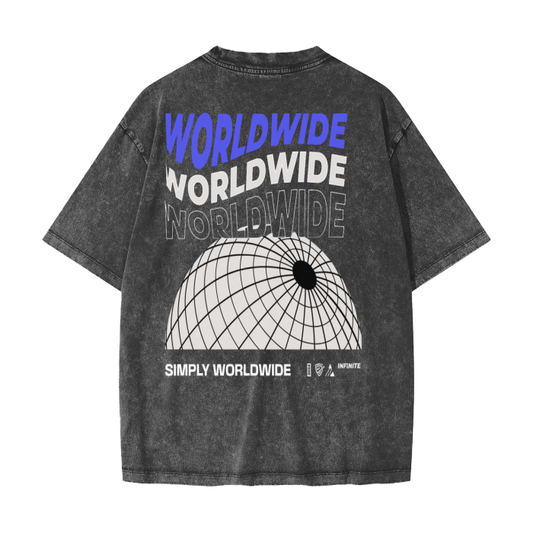 Vintage Heavyweight Tee "Simply Worldwide"