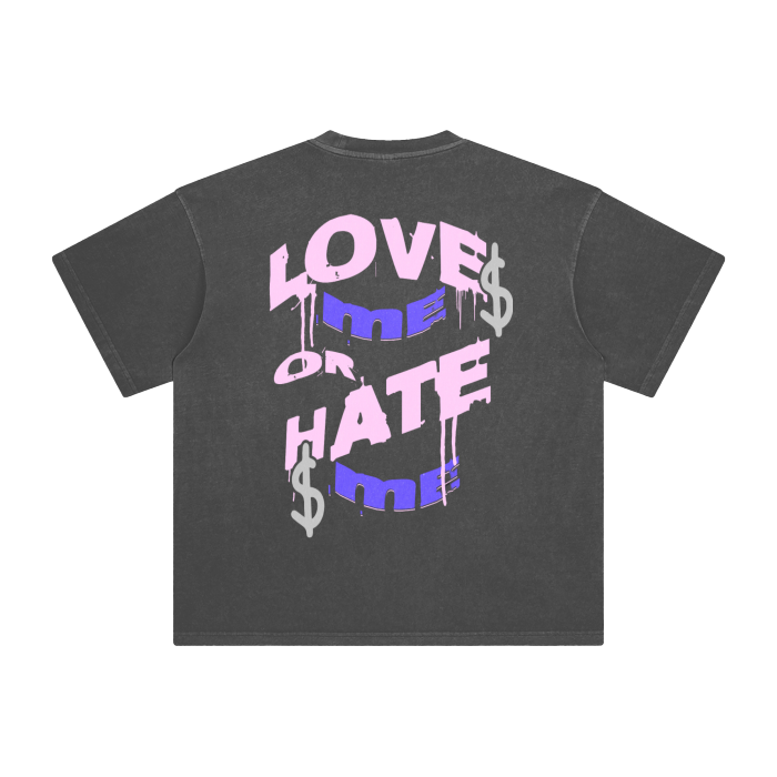 Vintage Tee "Love Me Or Hate Me"