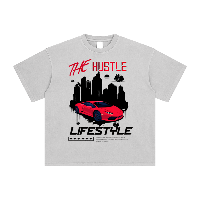 Vintage Tee "The Hustle Lifestyle"